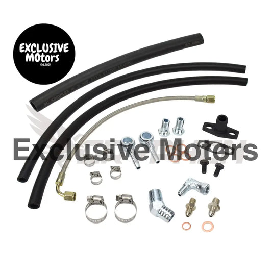 Turbo Oil Water Line Kit Mazda Mx5 Miata Early Mk1 Borgwarner Efr Series