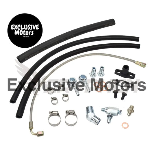 Turbo Oil Water Line Kit Mazda Mx5 Miata Late Mk1 Mk2 Mk2.5 Borgwarner Efr