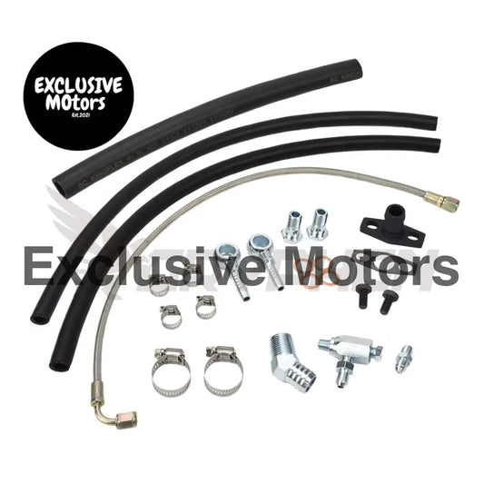 Turbo Oil Water Line Kit Mazda Mx5 Miata Late Mk1 Mk2 Mk2.5 Garrett Gt25r Gt28r