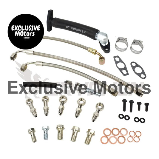 Turbo Oil Water Line Kit Mazdaspeed Miata 1.8l Ihi Vj35