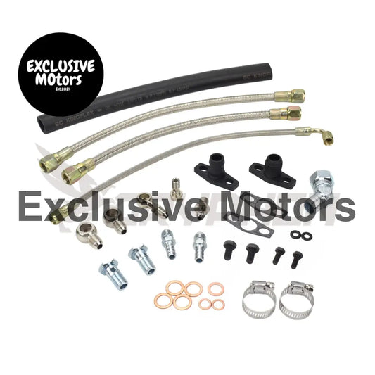 Turbo Oil Water Line Kit Mitsubishi 4g63t Evo 4~9 Borgwarner Efr Series