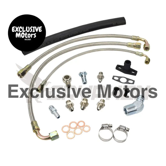 Turbo Oil Water Line Kit Nissan Rb20 Rb25 Rb30 Borgwarner Efr Series