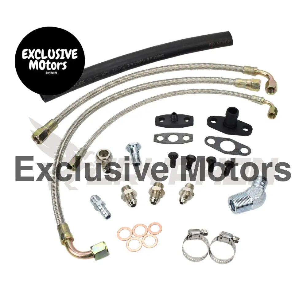 Turbo Oil Water Line Kit Nissan Rb20 Rb25 Rb30 Garrett G Series G40 G42 G45