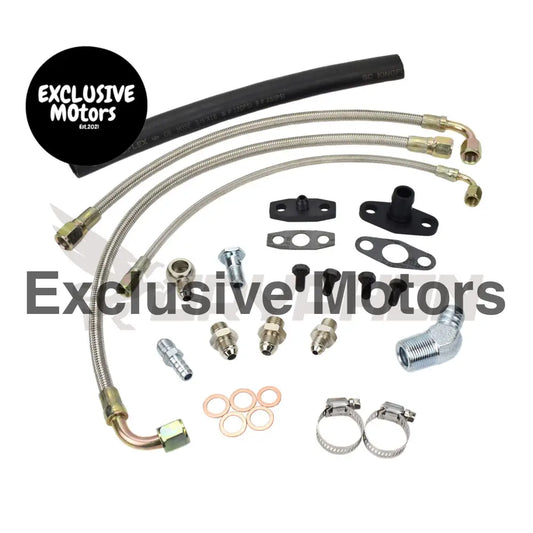 Turbo Oil Water Line Kit Nissan Rb20 Rb25 Rb30 Garrett G Series G40 G42 G45