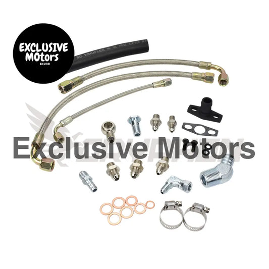 Turbo Oil Water Line Kit Nissan Rb20 Rb25 Rb30 Td05h Td06