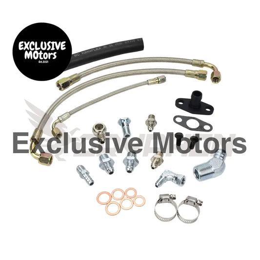 Turbo Oil Water Line Kit Nissan Rb20det Stock Turbo (M16 Water Port)