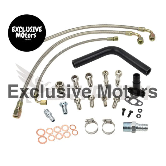 Turbo Oil Water Line Kit Nissan Rd28t Y60 Gq Td04l 13t