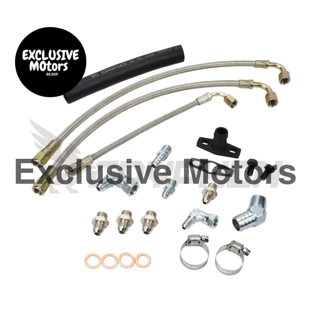 Turbo Oil Water Line Kit Nissan S13 Sr20det Garrett Gt28r Gt30r