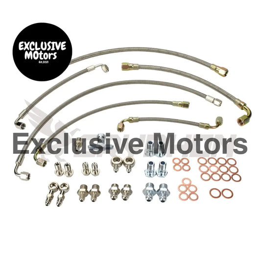 Turbo Oil Water Line Kit Nissan Skyline Gt R Rb26dett Garrett Tb2803