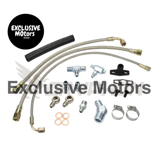 Turbo Oil Water Line Kit Nissan Td42 Gq Garrett G Series G25