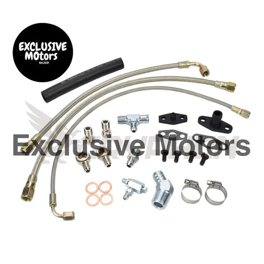 Turbo Oil Water Line Kit Nissan Td42 Gq Hitachi Ht18