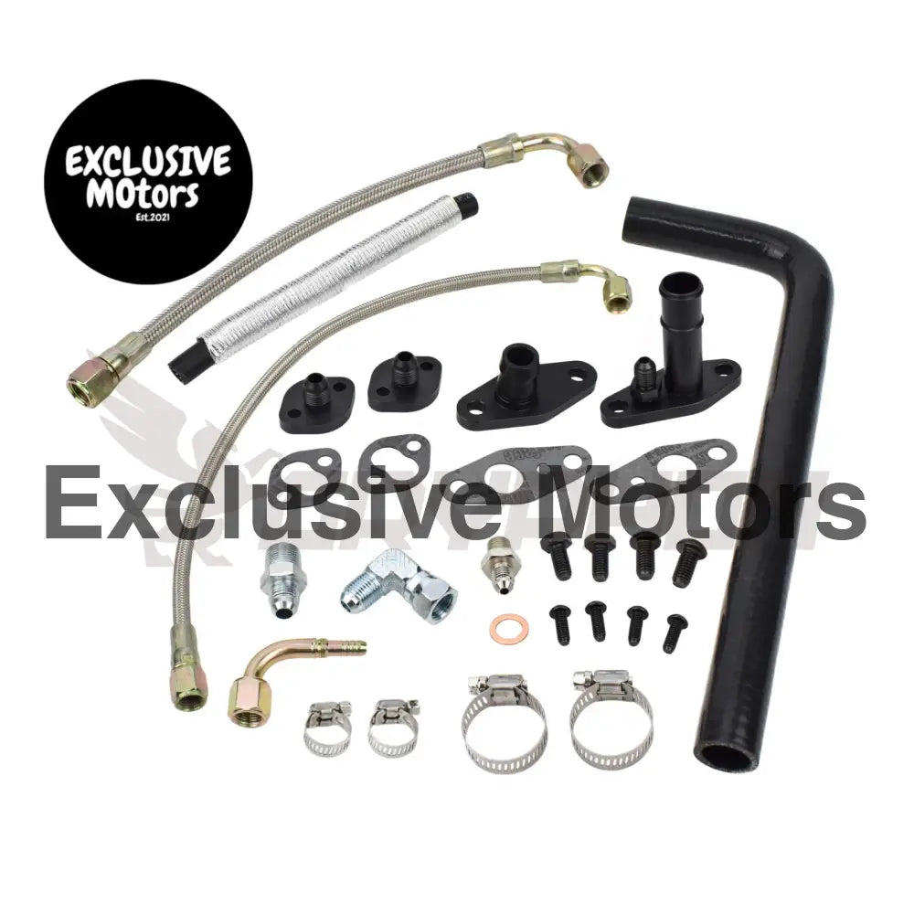 Turbo Oil Water Line Kit Toyota Land Cruiser 12ht Ct26