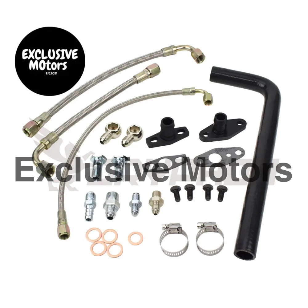 Turbo Oil Water Line Kit Toyota Land Cruiser 12ht Garrett Gt28r