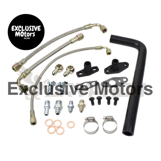 Turbo Oil Water Line Kit Toyota Land Cruiser 12ht Garrett Gt28r