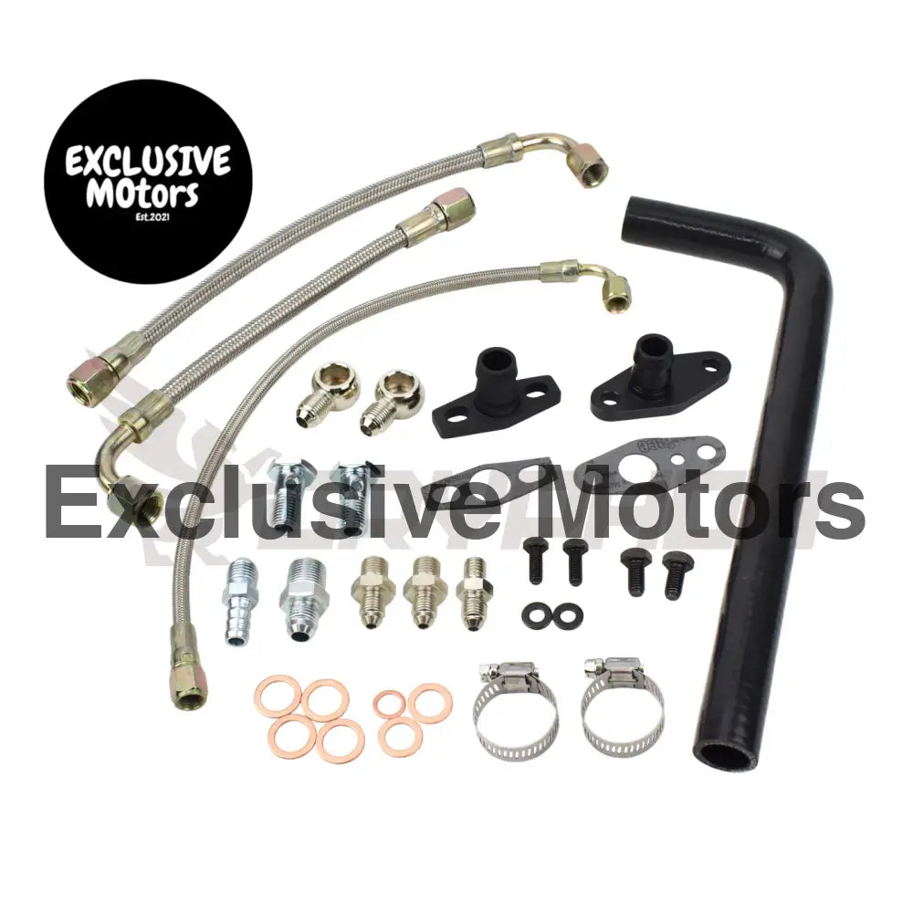 Turbo Oil Water Line Kit Toyota Land Cruiser 12ht Td05h