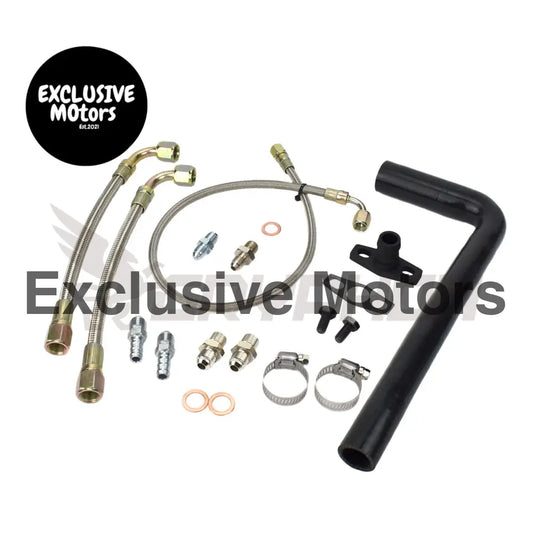 Turbo Oil Water Line Kit Toyota Land Cruiser 1hd Garrett Gt28r
