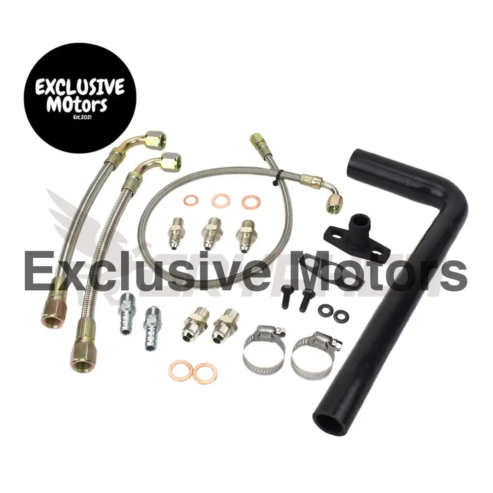 Turbo Oil Water Line Kit Toyota Land Cruiser 1hd Td05h
