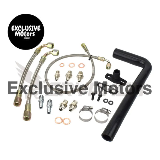 Turbo Oil Water Line Kit Toyota Land Cruiser 1hd Td05h