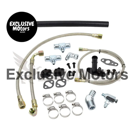 Turbo Oil Water Line Kit Toyota Land Cruiser 1hz Ct26