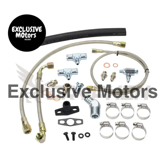 Turbo Oil Water Line Kit Toyota Land Cruiser 1hz Td05h