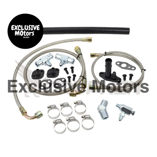Turbo Oil Water Line Kit Toyota Land Cruiser 2h Ct26