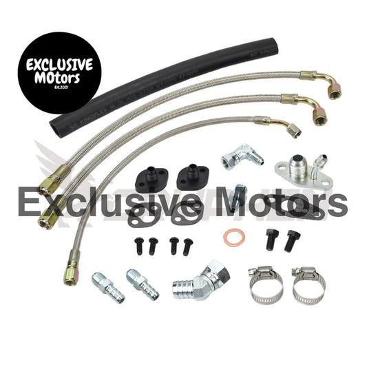 Turbo Oil Water Line Kit Toyota Starlet Ep82 Ep91 4e Fte Top Mount Ct9