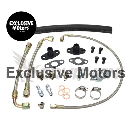 Turbo Oil Water Line Kit Toyota Supra 1jz 2jz Garrett Gtw3884r