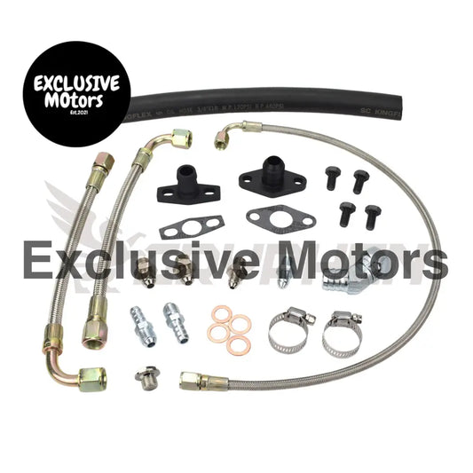 Turbo Oil Water Line Kit Toyota Supra 1jz 2jz Garrett T25 T28
