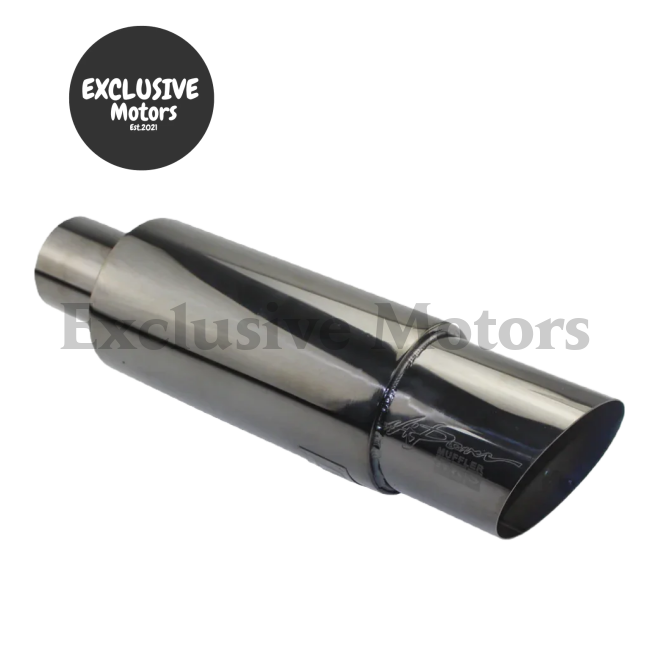 Universal Stainless Steel Exhaust Muffler Tip Id 51Mm-63Mm