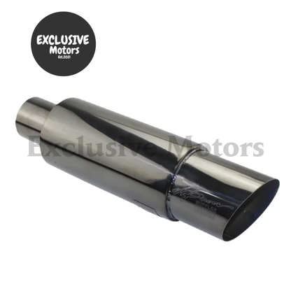 Universal Stainless Steel Exhaust Muffler Tip Id 51Mm-63Mm