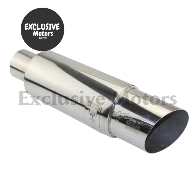 Universal Stainless Steel Exhaust Muffler Tip Id 51Mm-63Mm