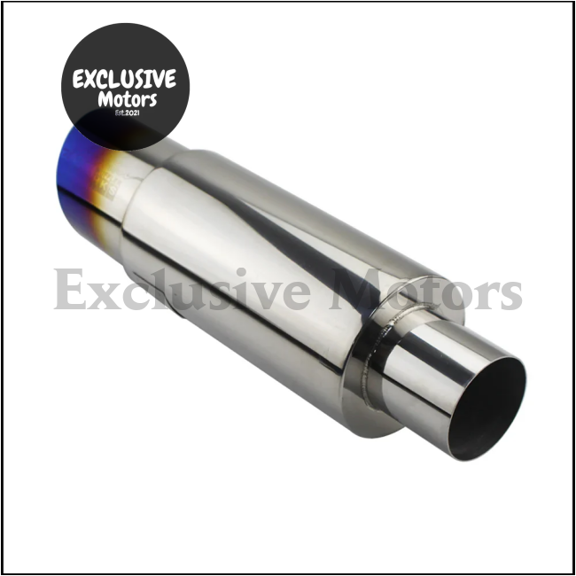 Universal Stainless Steel Exhaust Muffler Tip Id 51Mm-63Mm