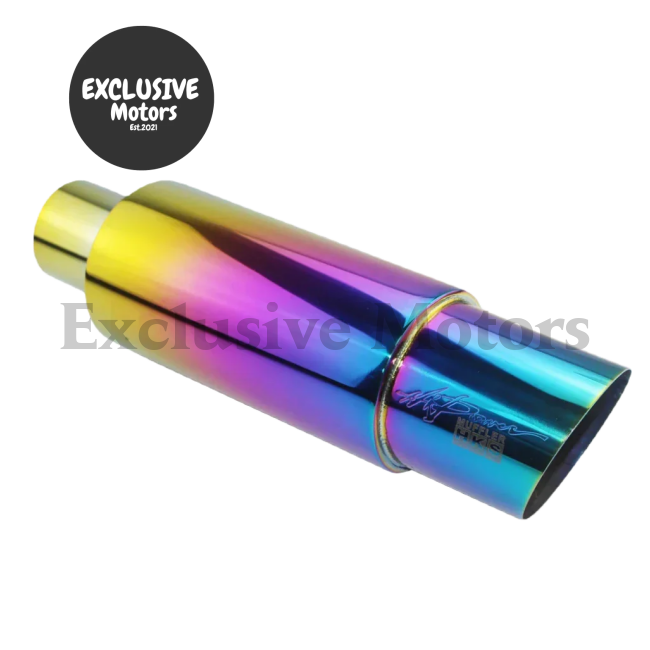 Universal Stainless Steel Exhaust Muffler Tip Id 51Mm-63Mm