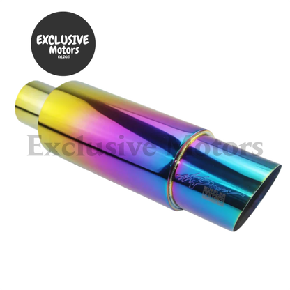 Universal Stainless Steel Exhaust Muffler Tip Id 51Mm-63Mm