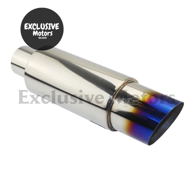 Universal Stainless Steel Exhaust Muffler Tip Id 51Mm-63Mm