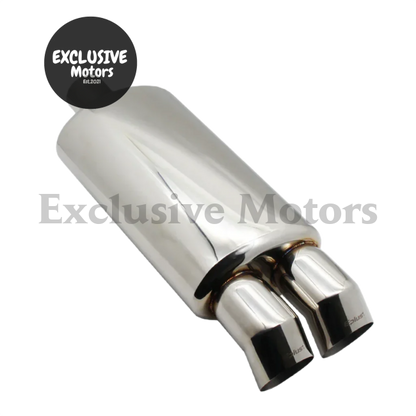 Universal Stainless Steel Muffler Pipe - 63Mm & 76Mm