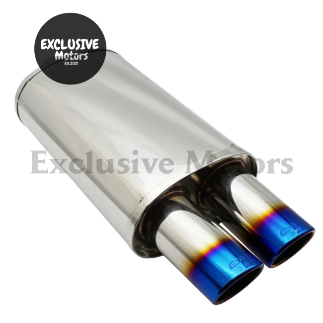 Universal Stainless Steel Muffler Pipe - 63Mm & 76Mm