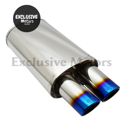 Universal Stainless Steel Muffler Pipe - 63Mm & 76Mm