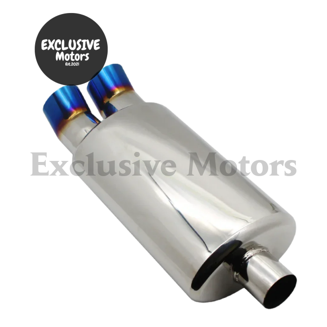 Universal Stainless Steel Muffler Pipe - 63Mm & 76Mm