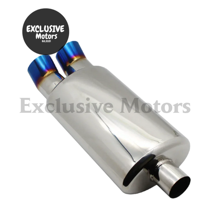 Universal Stainless Steel Muffler Pipe - 63Mm & 76Mm