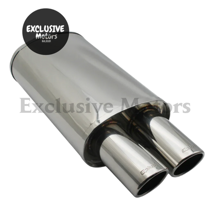 Universal Stainless Steel Muffler Pipe - 63Mm & 76Mm