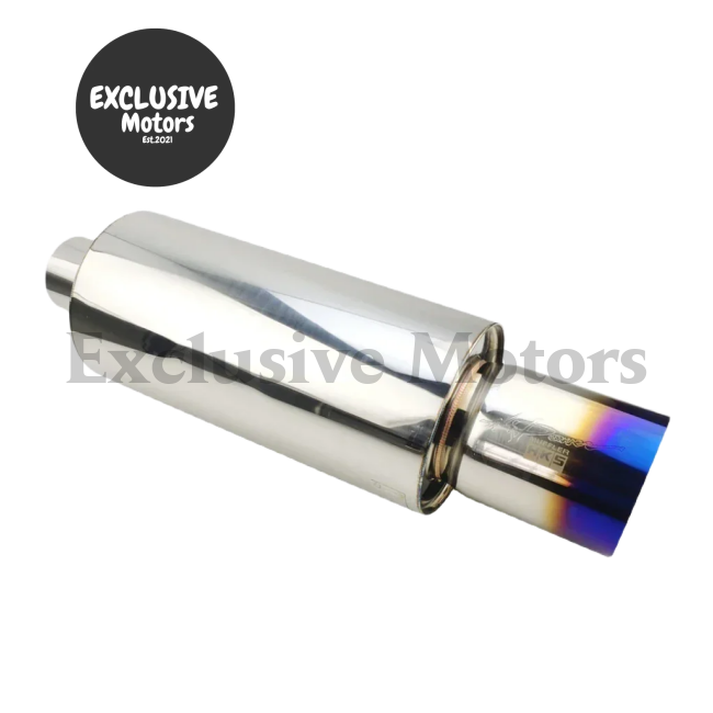 Universal Stainless Steel Muffler Tail Pipe - 76Mm