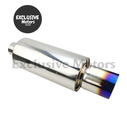 Universal Stainless Steel Muffler Tail Pipe - 76Mm