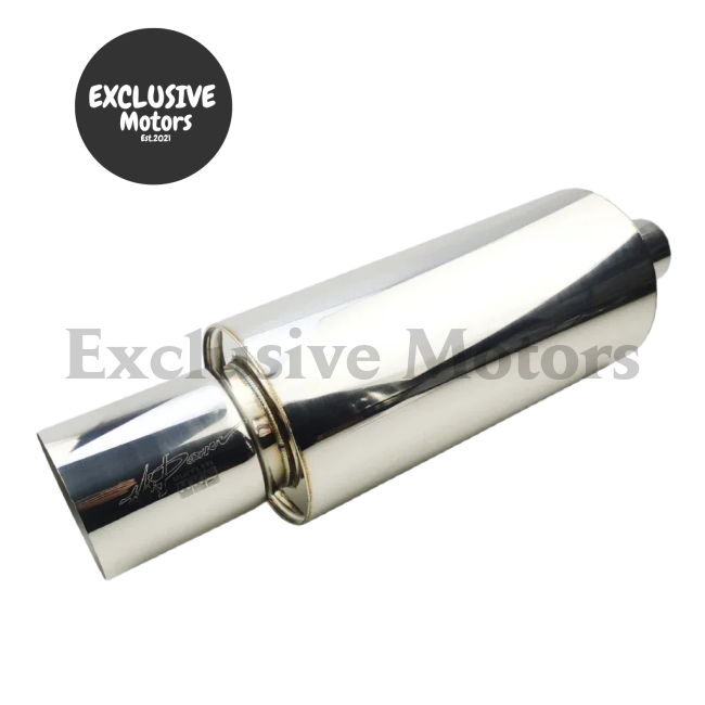 Universal Stainless Steel Muffler Tail Pipe - 76Mm