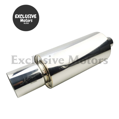 Universal Stainless Steel Muffler Tail Pipe - 76Mm