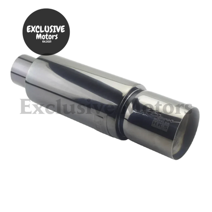 Universal Stainless Steel Muffler Tip - Id 51/57/63Mm To 90Mm