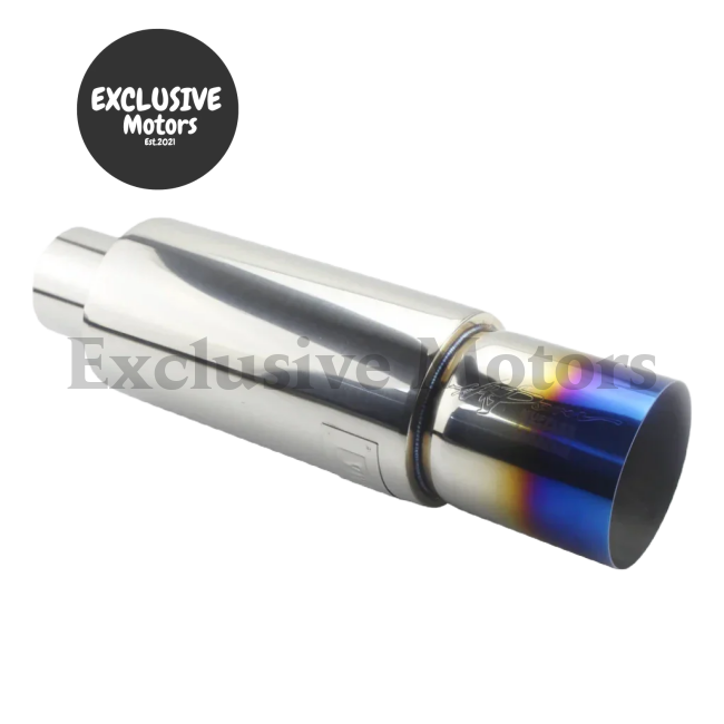 Universal Stainless Steel Muffler Tip - Id 51/57/63Mm To 90Mm