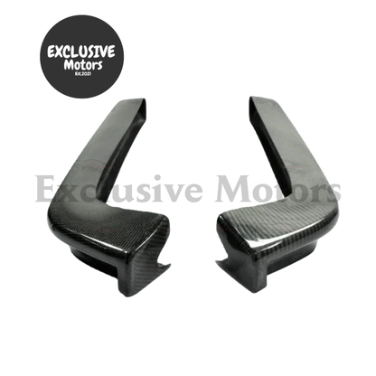 Unpainted Rear Canards/ End Cap Extensions For Nissan Skyline R34