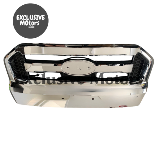 Grille Chrome for Ford Ranger XLT (2015-2018)