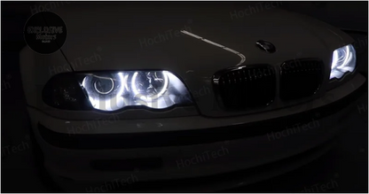 White Led Angel Eyes Ring Kit For Subaru Legacy B4